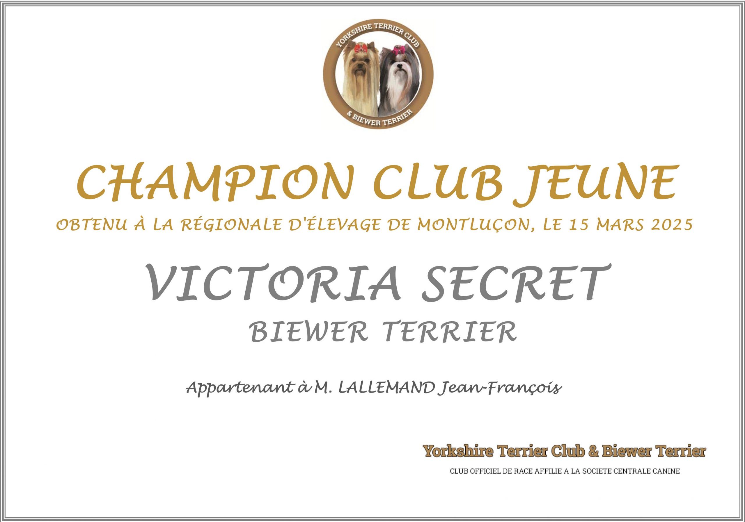 Microsoft Word - DIPLOME champion club jeune victoria secret.doc